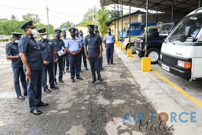 Commander's Inspection of SLAF station Katukurunda for the year 2020