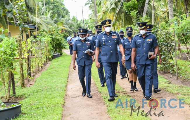 Commander's Inspection of SLAF station Katukurunda for the year 2020