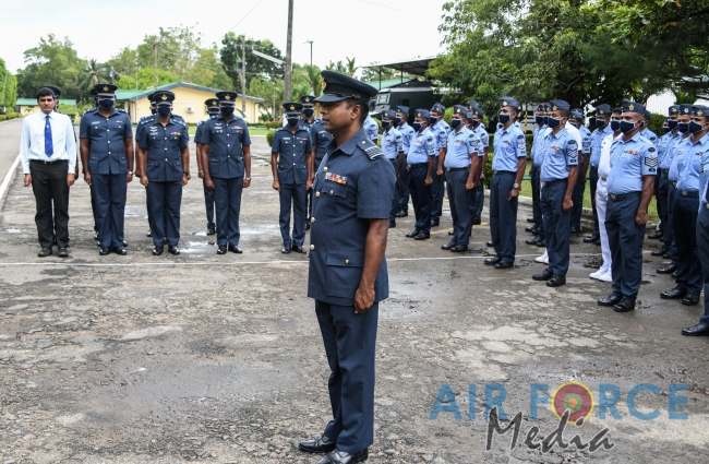 Commander's Inspection of SLAF station Katukurunda for the year 2020