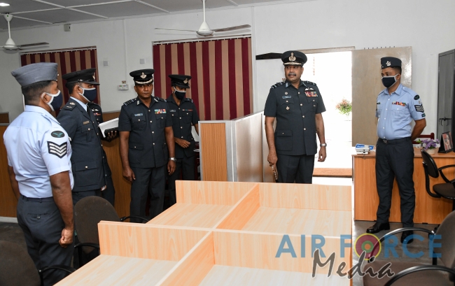 Commander's Inspection of SLAF station Katukurunda for the year 2020