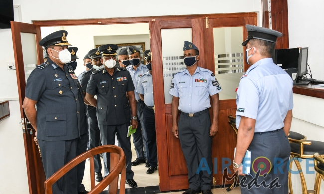 Commander's Inspection of SLAF station Katukurunda for the year 2020