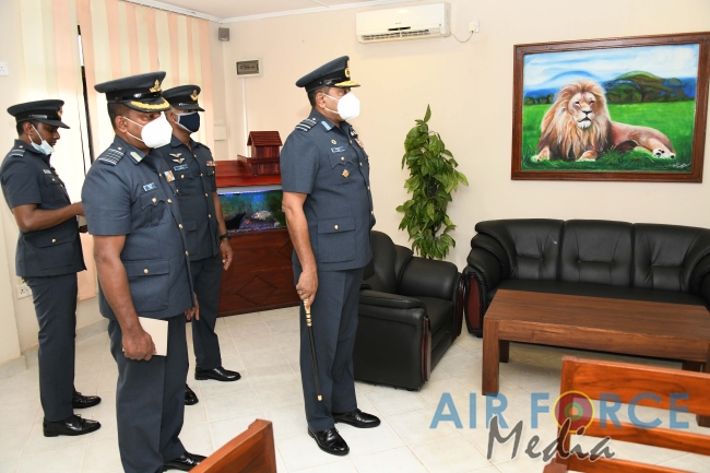 Commander's Inspection of SLAF station Katukurunda for the year 2020