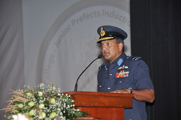 Commander inspires Junior Prefects of his Alma Mater