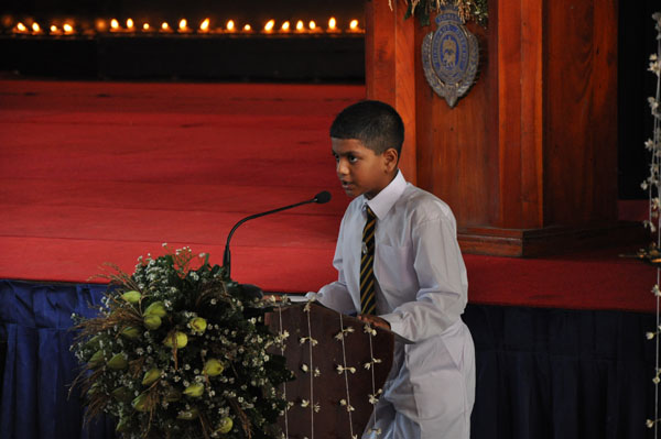 Commander inspires Junior Prefects of his Alma Mater