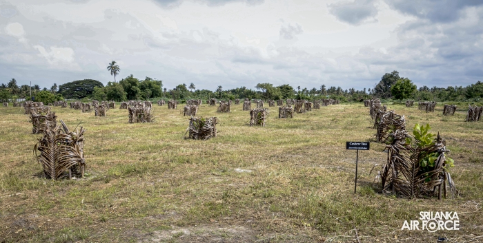 AIR FORCE COMMANDER REVIEWS PROGRESS OF DEVELOPMENT PROJECTS AT SLAF BASE KATUNAYAKE