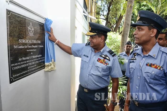 A New Surgical Theatre and ICU at the SLAF Guwanpura Opens