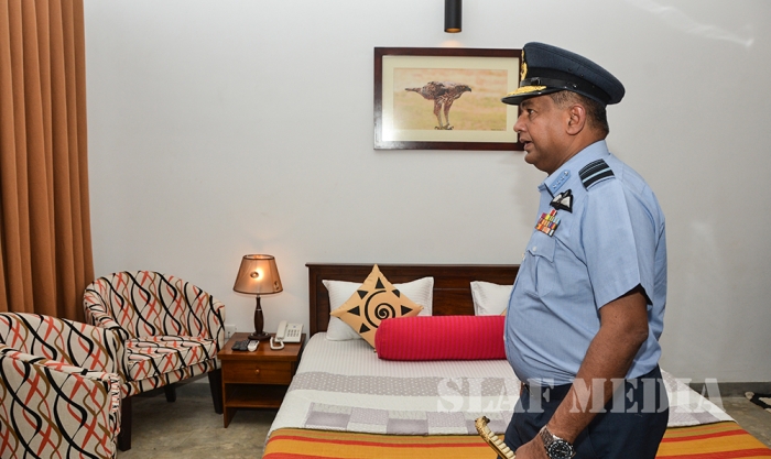Opening Ceremonies of Newly Constructed Officer's Transit Rooms at Base Hingurakgoda and Officers’ Mess at Station Sigiriya