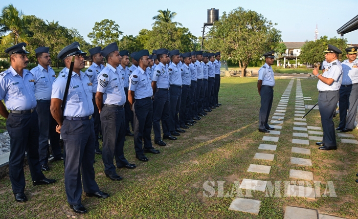 Opening Ceremonies of Newly Constructed Officer's Transit Rooms at Base Hingurakgoda and Officers’ Mess at Station Sigiriya