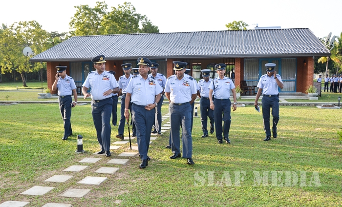 Opening Ceremonies of Newly Constructed Officer's Transit Rooms at Base Hingurakgoda and Officers’ Mess at Station Sigiriya