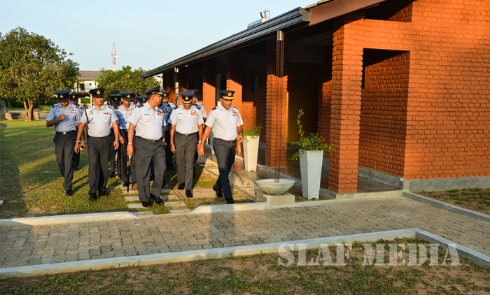 Opening Ceremonies of Newly Constructed Officer's Transit Rooms at Base Hingurakgoda and Officers’ Mess at Station Sigiriya