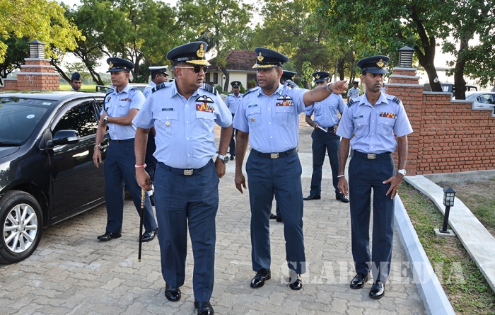 Opening Ceremonies of Newly Constructed Officer's Transit Rooms at Base Hingurakgoda and Officers’ Mess at Station Sigiriya