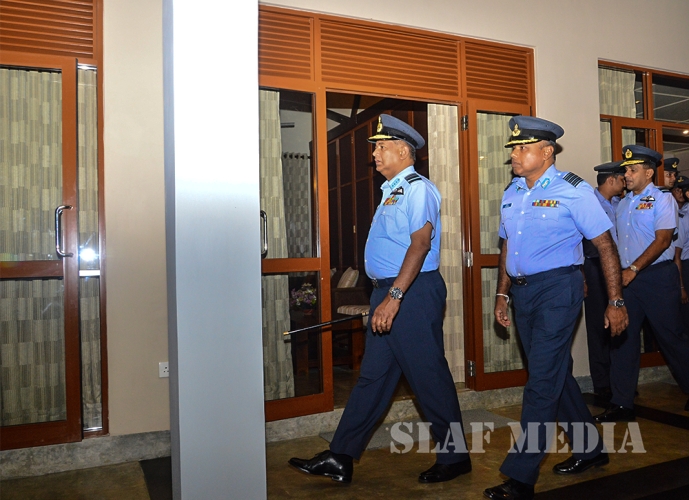Opening Ceremonies of Newly Constructed Officer's Transit Rooms at Base Hingurakgoda and Officers