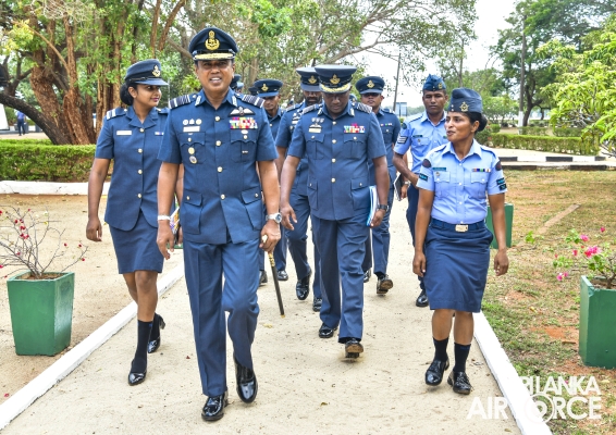 ANNUAL
COMMANDER’S INSPECTION AT SLAF STATION PALALY