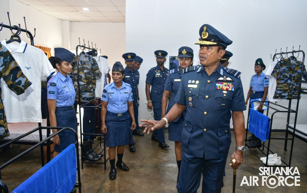 ANNUAL
COMMANDER’S INSPECTION AT SLAF STATION PALALY
