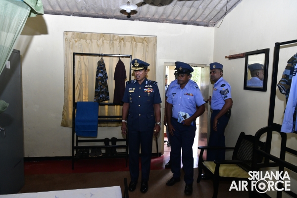 ANNUAL
COMMANDER’S INSPECTION AT SLAF STATION PALALY