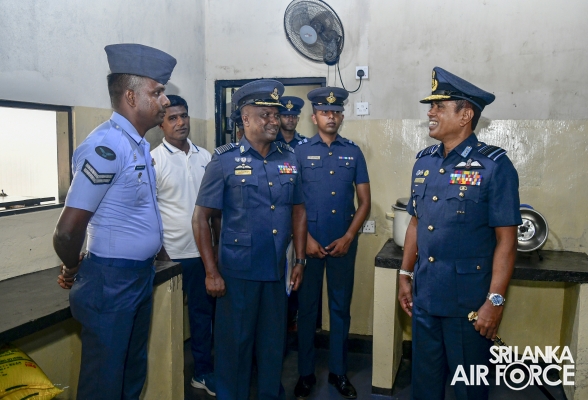 ANNUAL
COMMANDER’S INSPECTION AT SLAF STATION PALALY