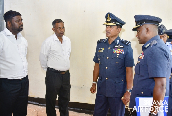ANNUAL
COMMANDER’S INSPECTION AT SLAF STATION PALALY