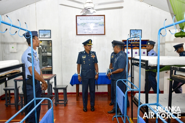 ANNUAL
COMMANDER’S INSPECTION AT SLAF STATION PALALY