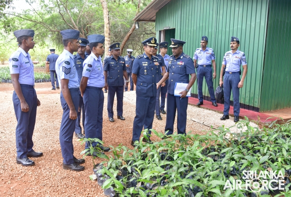 ANNUAL
COMMANDER’S INSPECTION AT SLAF STATION PALALY