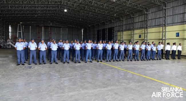 ANNUAL
COMMANDER’S INSPECTION AT SLAF STATION PALALY