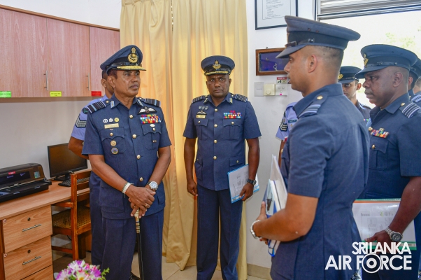 ANNUAL
COMMANDER’S INSPECTION AT SLAF STATION PALALY