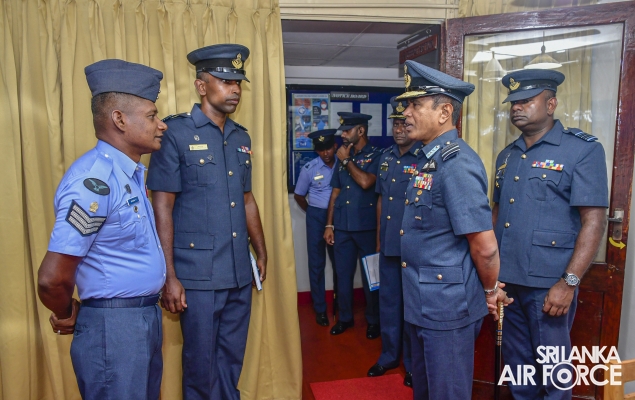 ANNUAL
COMMANDER’S INSPECTION AT SLAF STATION PALALY