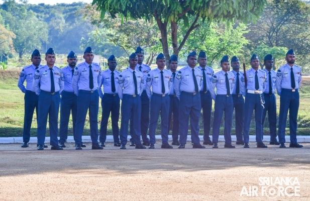 COMMANDER’S INSPECTION AT SRI LANKA AIR FORCE STATION SIGIRIYA