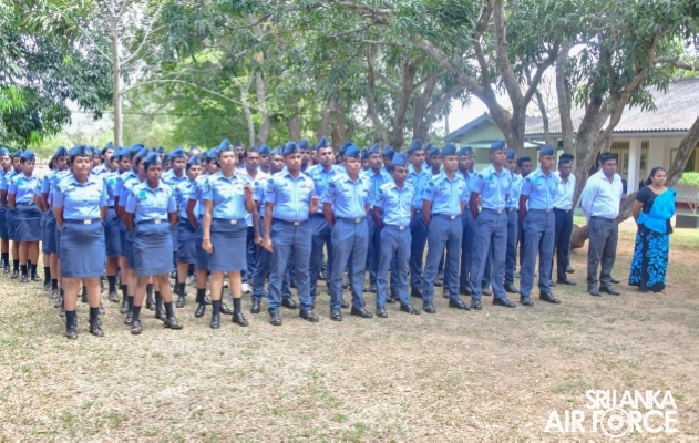 COMMANDER’S INSPECTION AT SRI LANKA AIR FORCE STATION SIGIRIYA