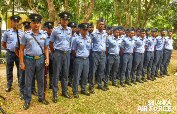 COMMANDER’S INSPECTION AT SRI LANKA AIR FORCE STATION SIGIRIYA