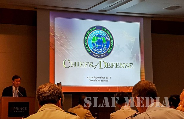 Commander attends Asia-Pacific Chiefs of Defence Conference in Hawaii