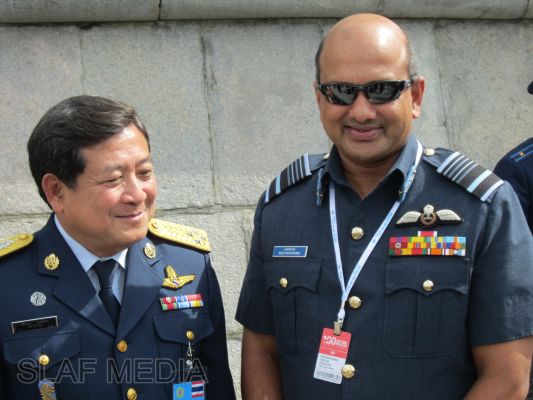 SLAF Commander at
Russian Federation Air Force’s Centenary Celebrations