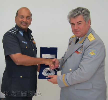 SLAF Commander at
Russian Federation Air Force’s Centenary Celebrations