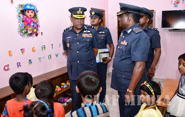 The Commander’s Inspection of SLAF TTS Ekala