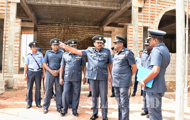 The Commander’s Inspection of SLAF TTS Ekala