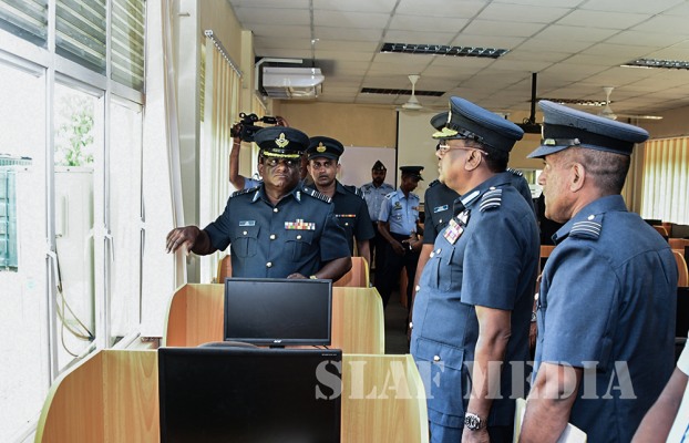 The Commander’s Inspection of SLAF TTS Ekala