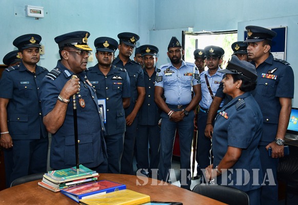 The Commander’s Inspection of SLAF TTS Ekala