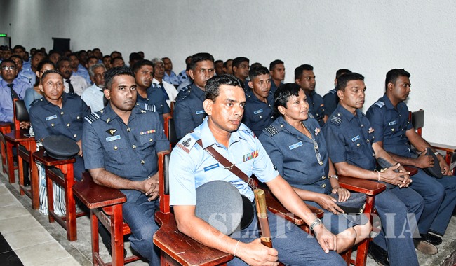 The Commander’s Inspection of SLAF TTS Ekala