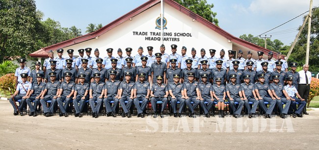 The Commander’s Inspection of SLAF TTS Ekala