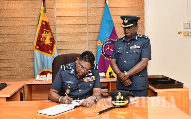 The Commander’s Inspection of SLAF TTS Ekala