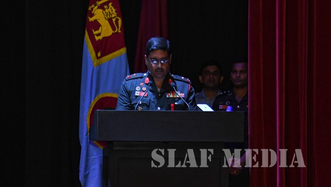 Commander of the Air Force Addresses the DSCSC