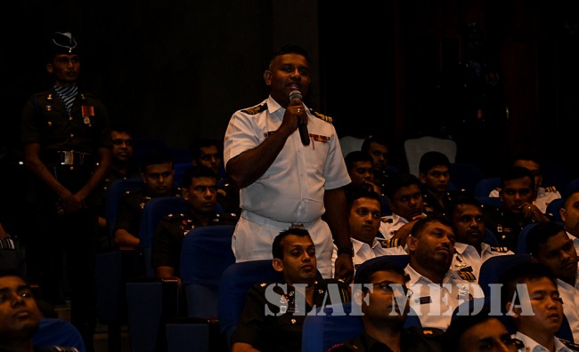 Commander of the Air Force Addresses the DSCSC