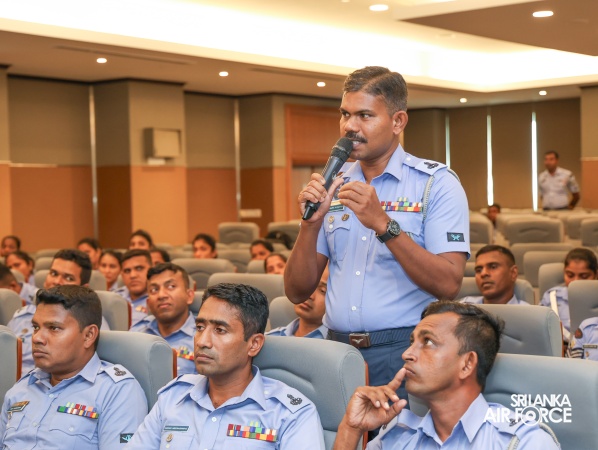 CONFERENCE FOR SLAF WARRANT OFFICERS AND SENIOR AIRWOMEN HELD AT AFHQ