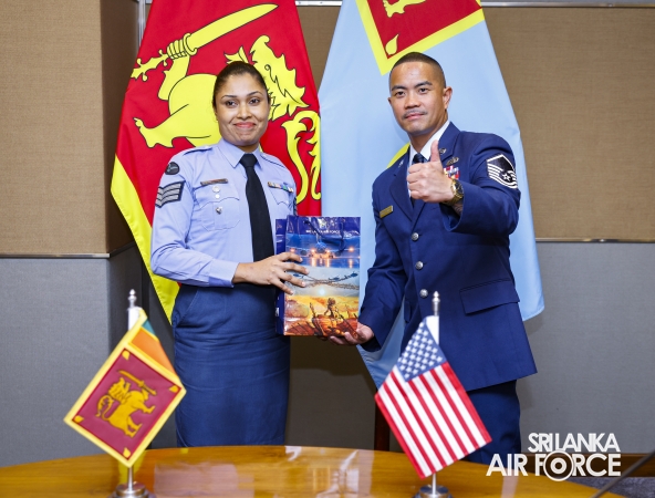 US PACIFIC AIR FORCES COMMAND CHIEF CALLS ON THE COMMAND MASTER WARRANT OFFICER