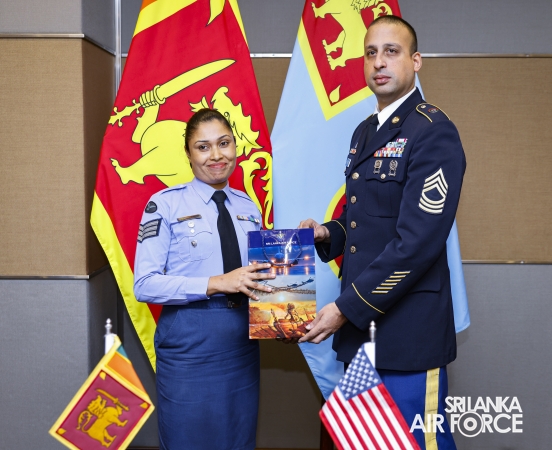US PACIFIC AIR FORCES COMMAND CHIEF CALLS ON THE COMMAND MASTER WARRANT OFFICER