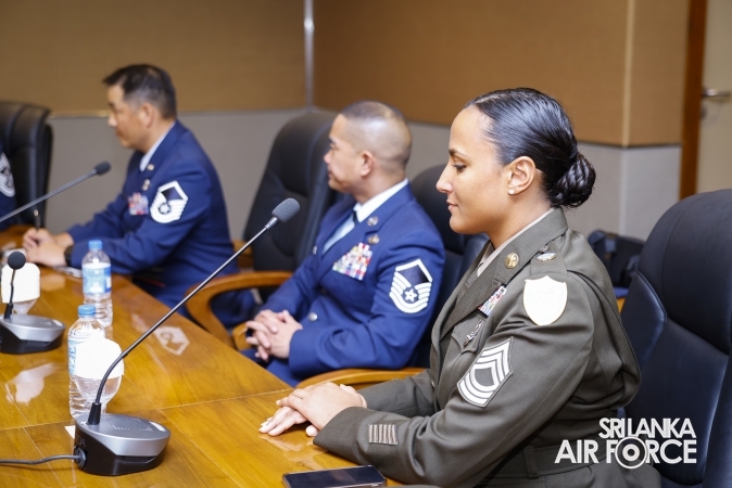 US PACIFIC AIR FORCES COMMAND CHIEF CALLS ON THE COMMAND MASTER WARRANT OFFICER
