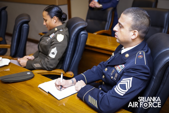 US PACIFIC AIR FORCES COMMAND CHIEF CALLS ON THE COMMAND MASTER WARRANT OFFICER