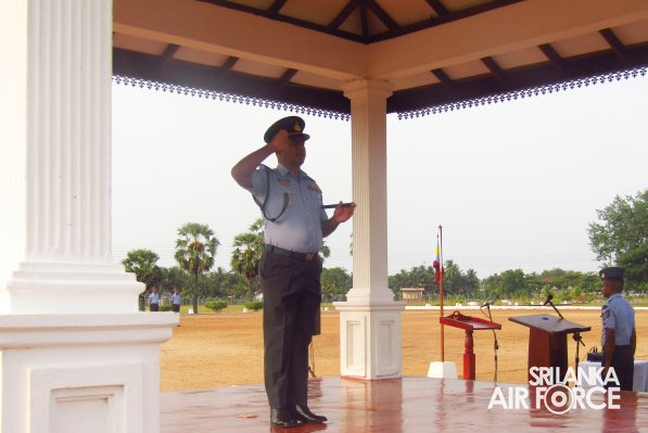 CHANGE OF COMMAND SLAF STATION BATTICALOA
