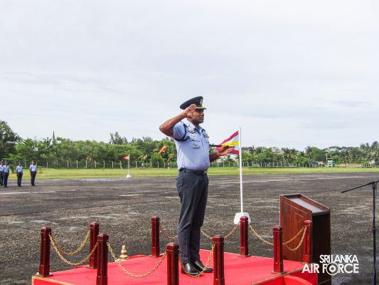 CHANGE OF COMMAND OF SLAF STATION KOGGALA