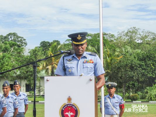 CHANGE OF COMMAND OF SLAF STATION KOGGALA