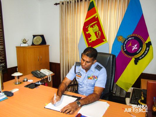 CHANGE OF COMMAND OF SLAF STATION KOGGALA
